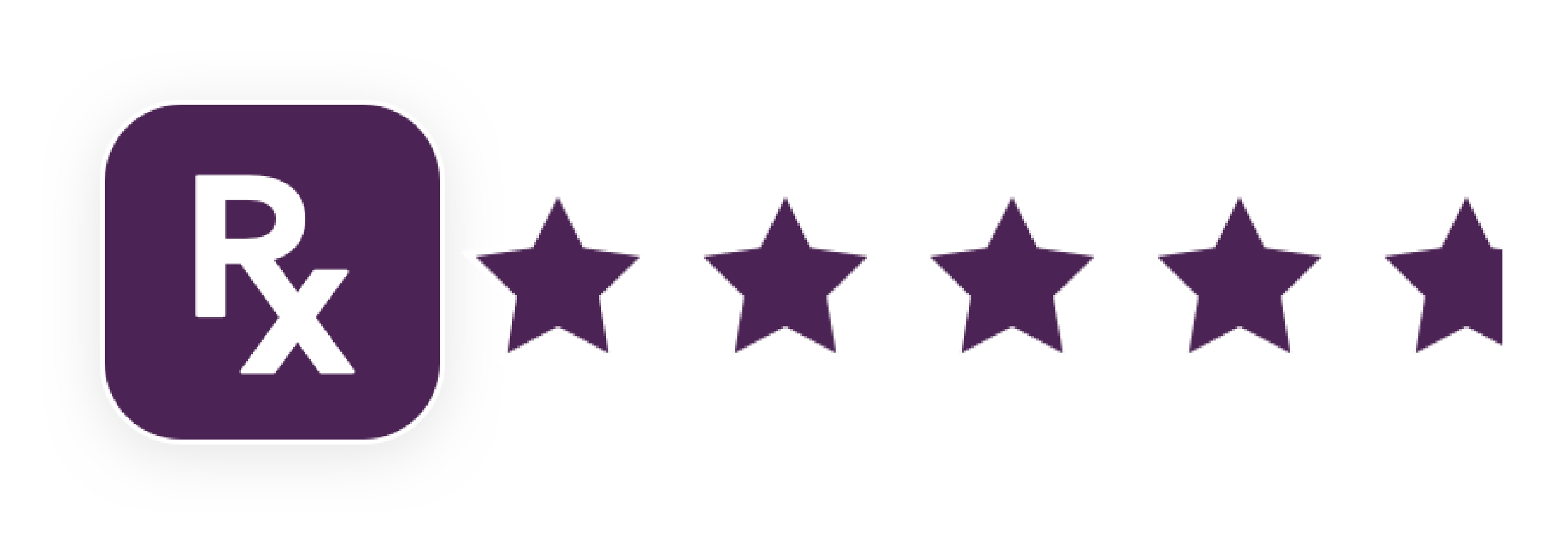 App Rating 4.8 stars
