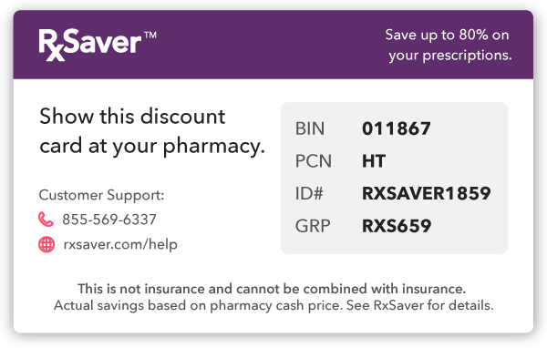 Default Discount Card
